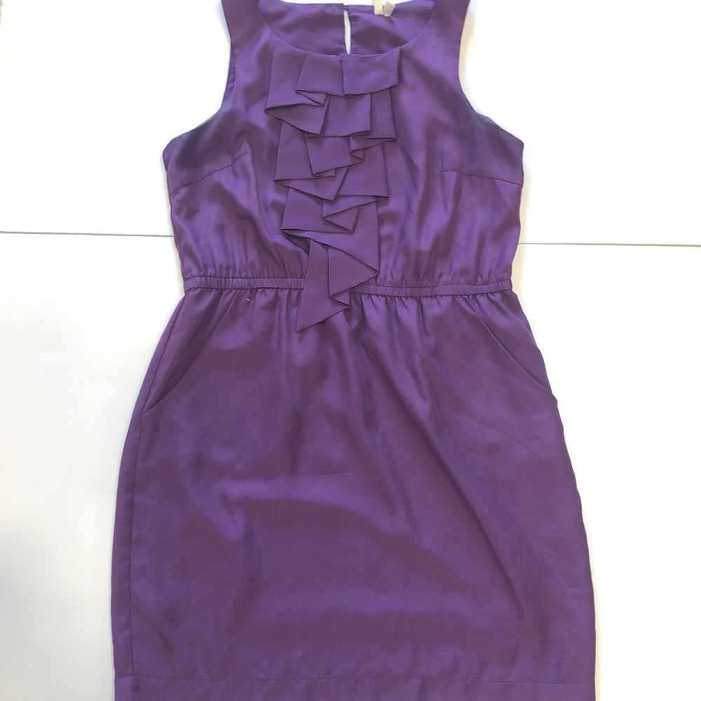 Purple Sleeveless Dress - Large